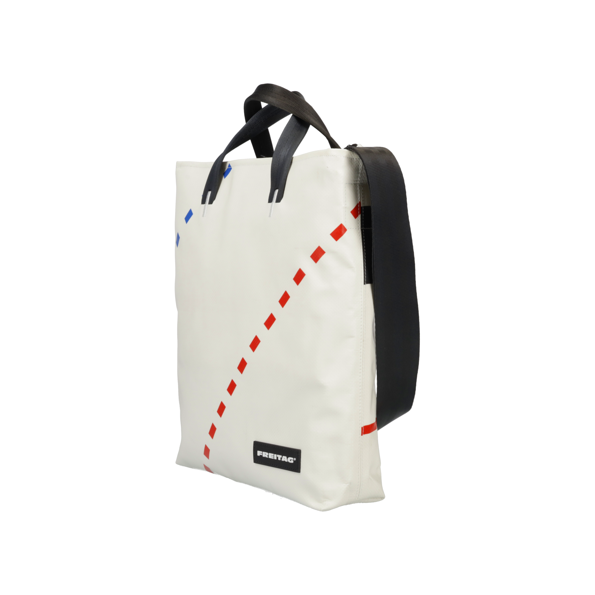 FREITAG F202 LELAND 2WAYトートバッグ シルバー FREITAG F202 LELAND Tote Bag – Red Dot Design Museum Singapore