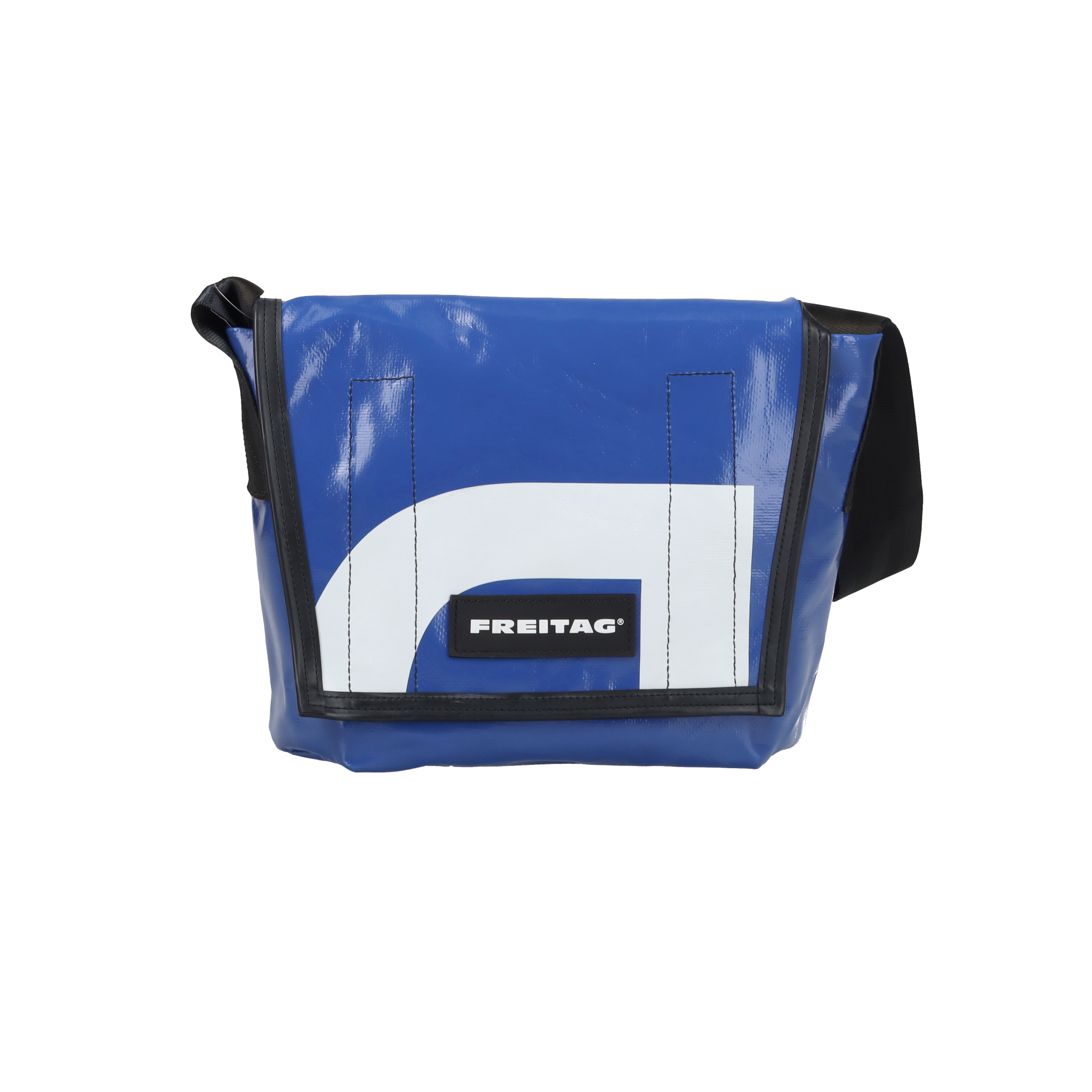 バッグ FREITAG FREITAG F11 LASSIE BLUE/YELLOW FREITAG F11 LASSIE Messenger – Red Dot Design Museum Singapore