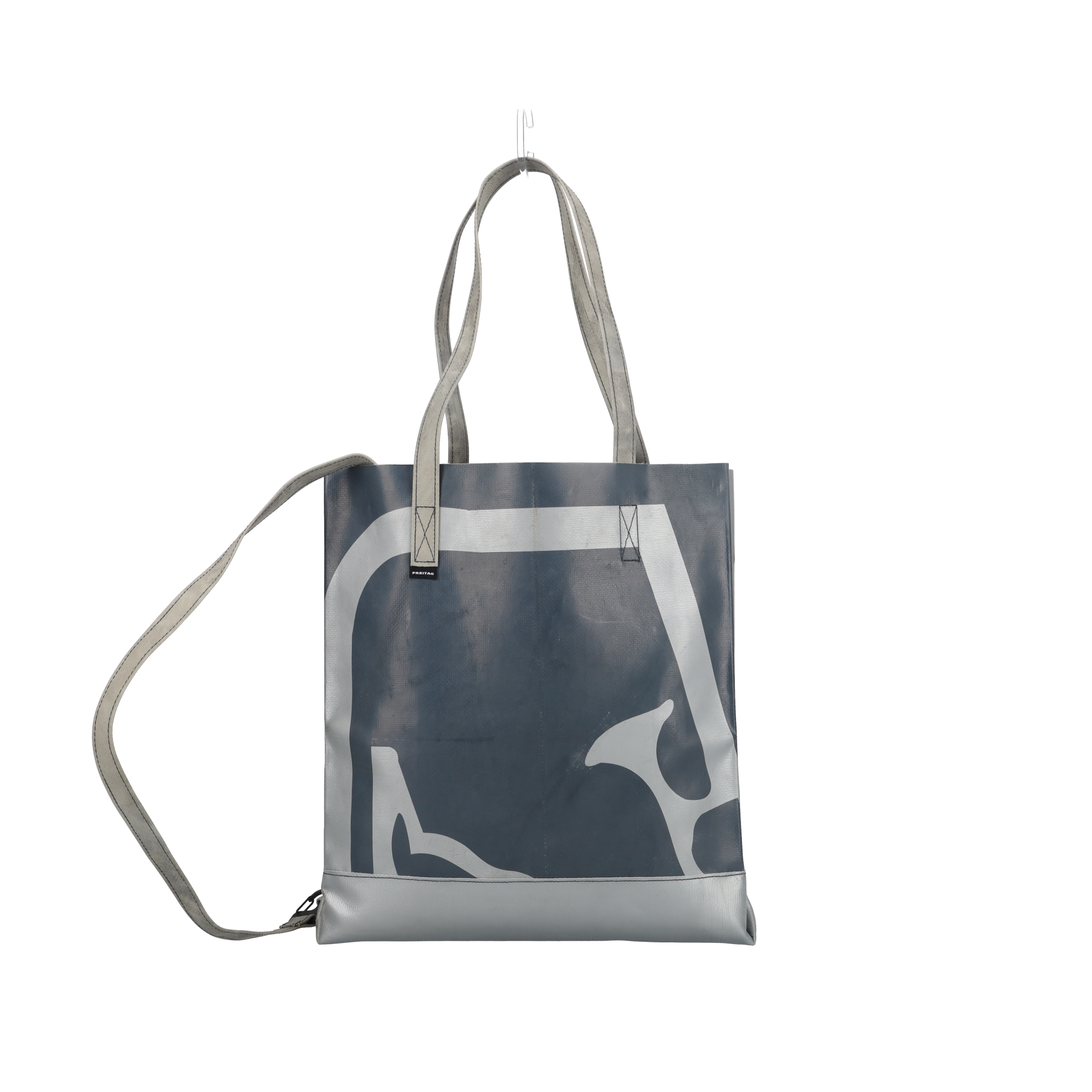 FREITAG トートバッグ ホワイト/ブラック トートバッグ | FREITAG
