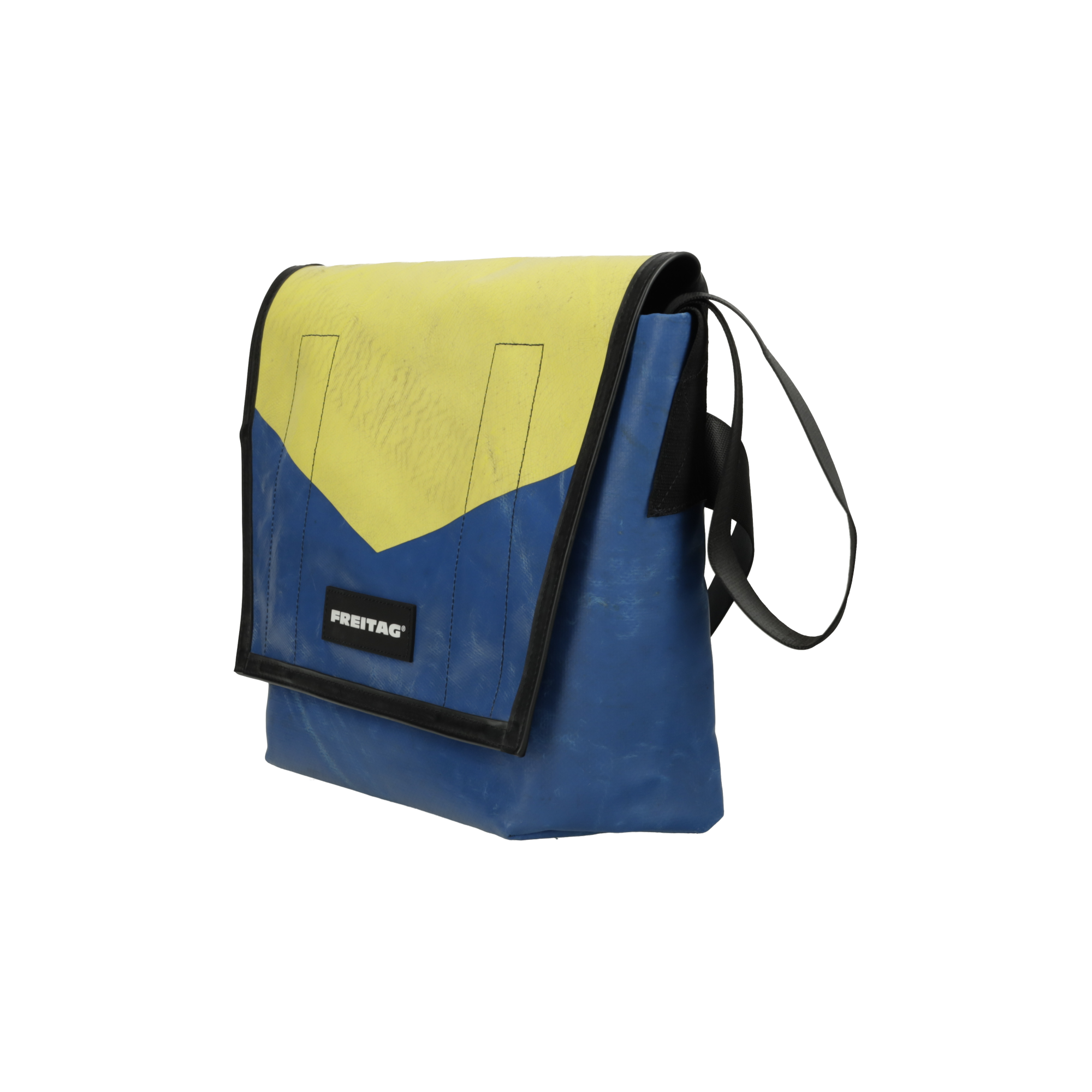 FREITAG メッセンジャーバッグ 黒 青 黄色 廃盤・希少】 FREITAG メッセンジャーバッグ 青・黄色 - メルカリ