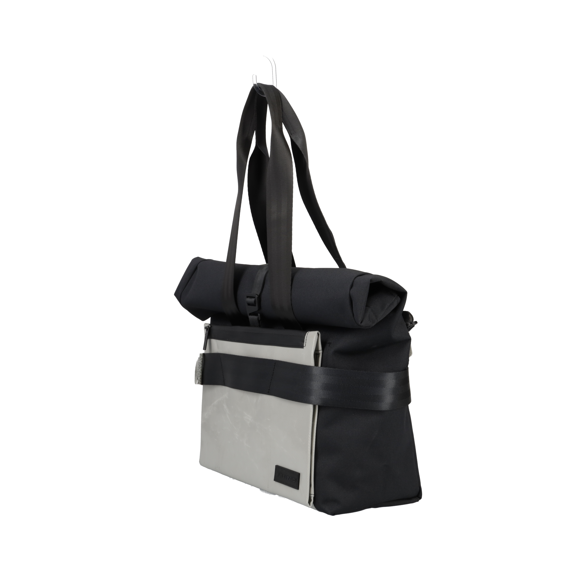 フライターグ  F680 ANDERSON ROLLTOP TOTE BAG Freitag F680 Anderson Rolltop Tote Bag Black 17-1 | Cultizm