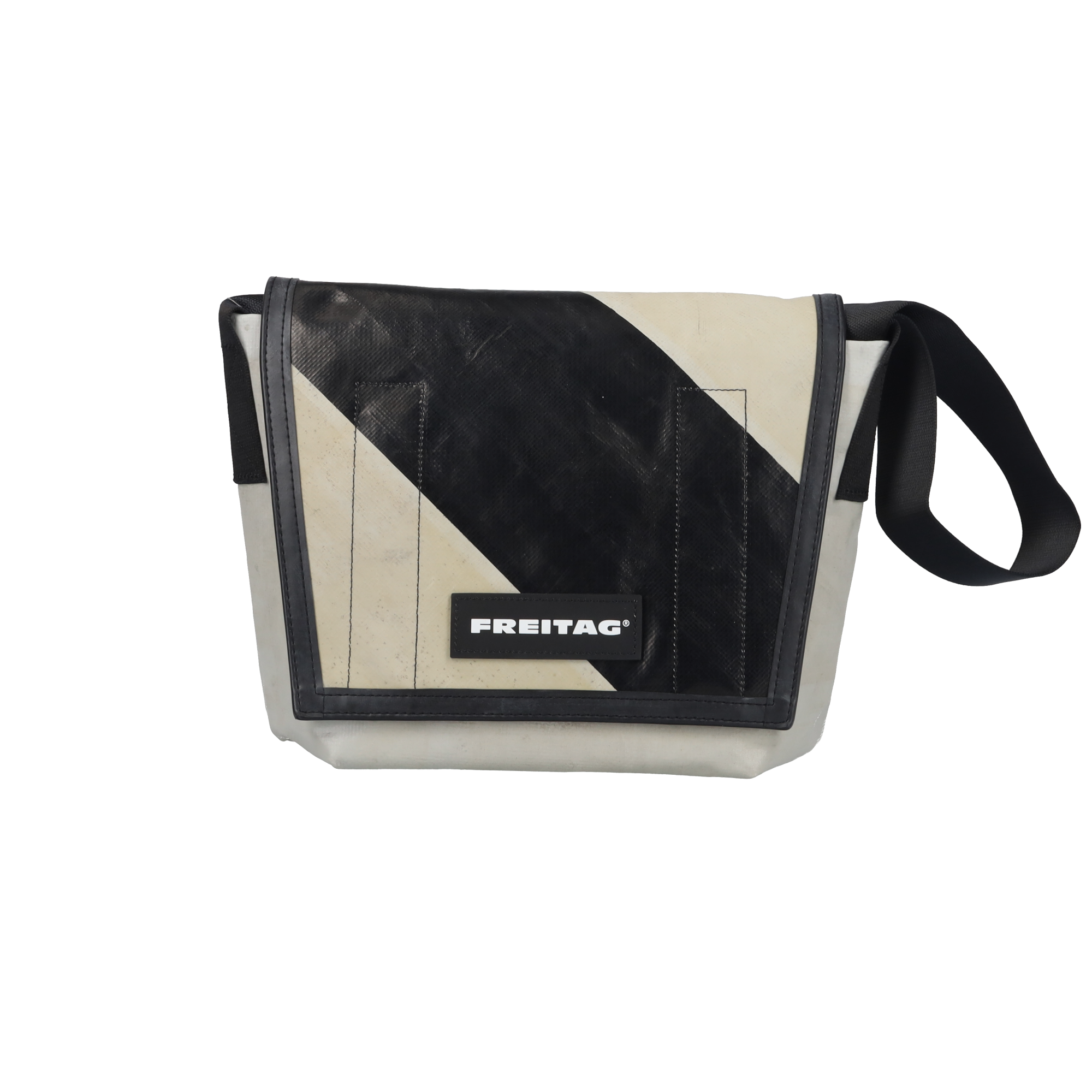 小物 FREITAG  ET  BLACK Freitag F41 Hawaii Five-O Messenger Bag XS Black 18-3 | Cultizm