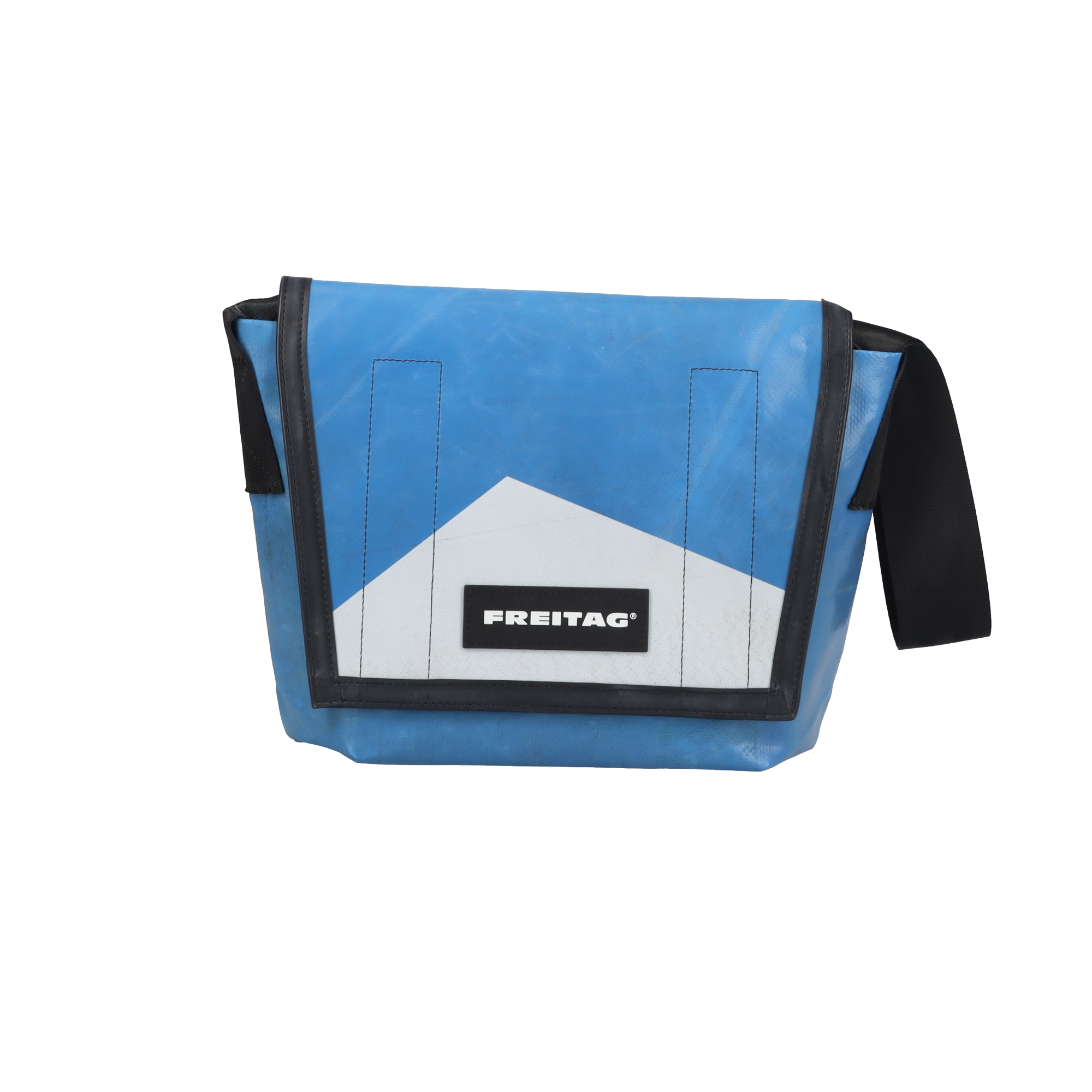 FREITAG メッセンジャーバッグ （パット付）ホワイト/ブルー FREITAG メッセンジャーバッグ （パット付）ホワイト/ブルー