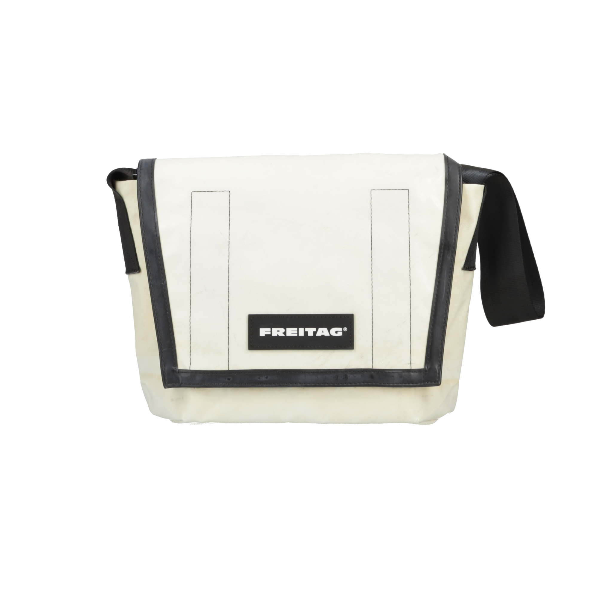 FREITAG メッセンジャーバッグ ホワイト/ブルー　F13 TOPCAT 廃番FREITAG(フライターグ) F13 TOP CAT