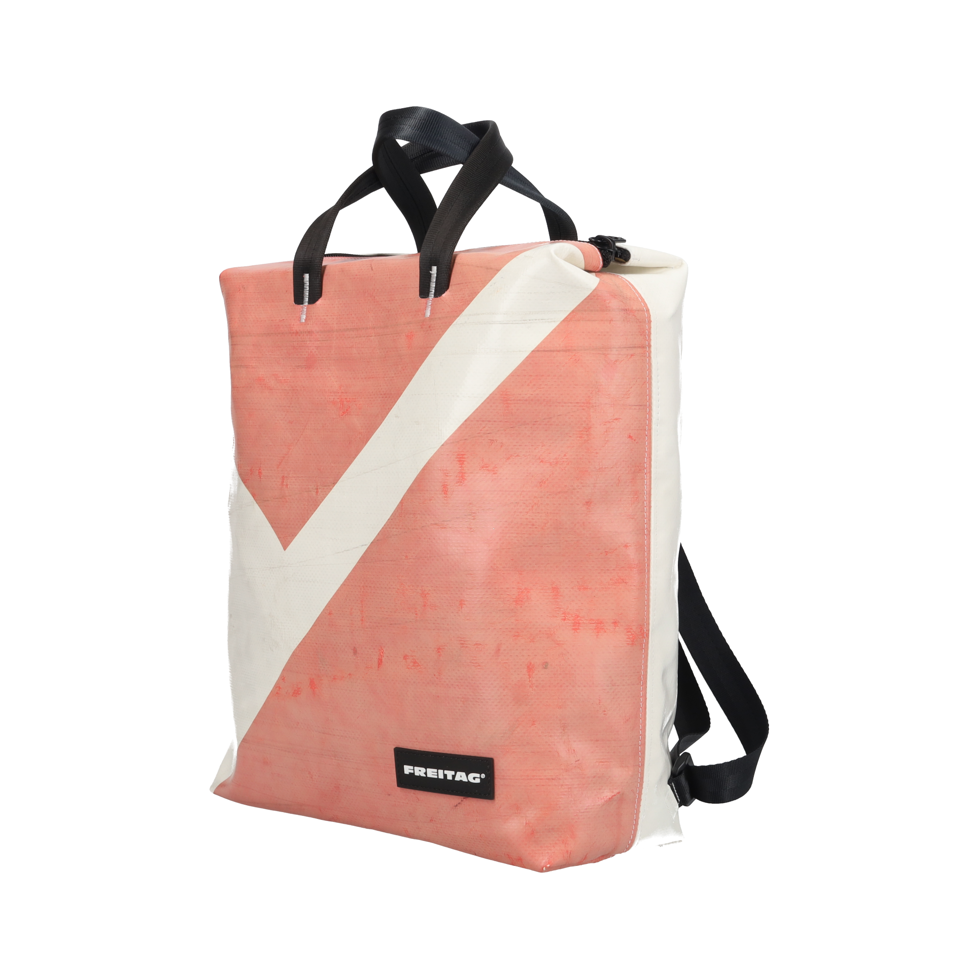 FREITAG シルバーオレンジバックパック 全てのバッグ | FREITAG