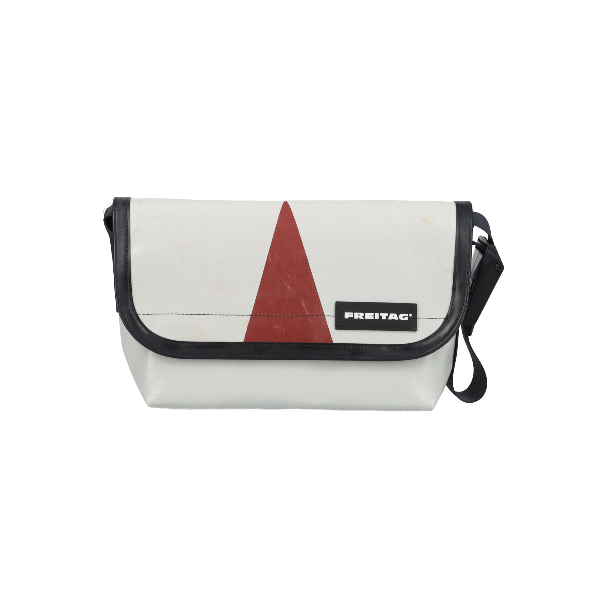 FREITAG メッセンジャーバッグ ブラック/レッド/シルバー FREITAG メッセンジャーバッグ ブラック/レッド/シルバー