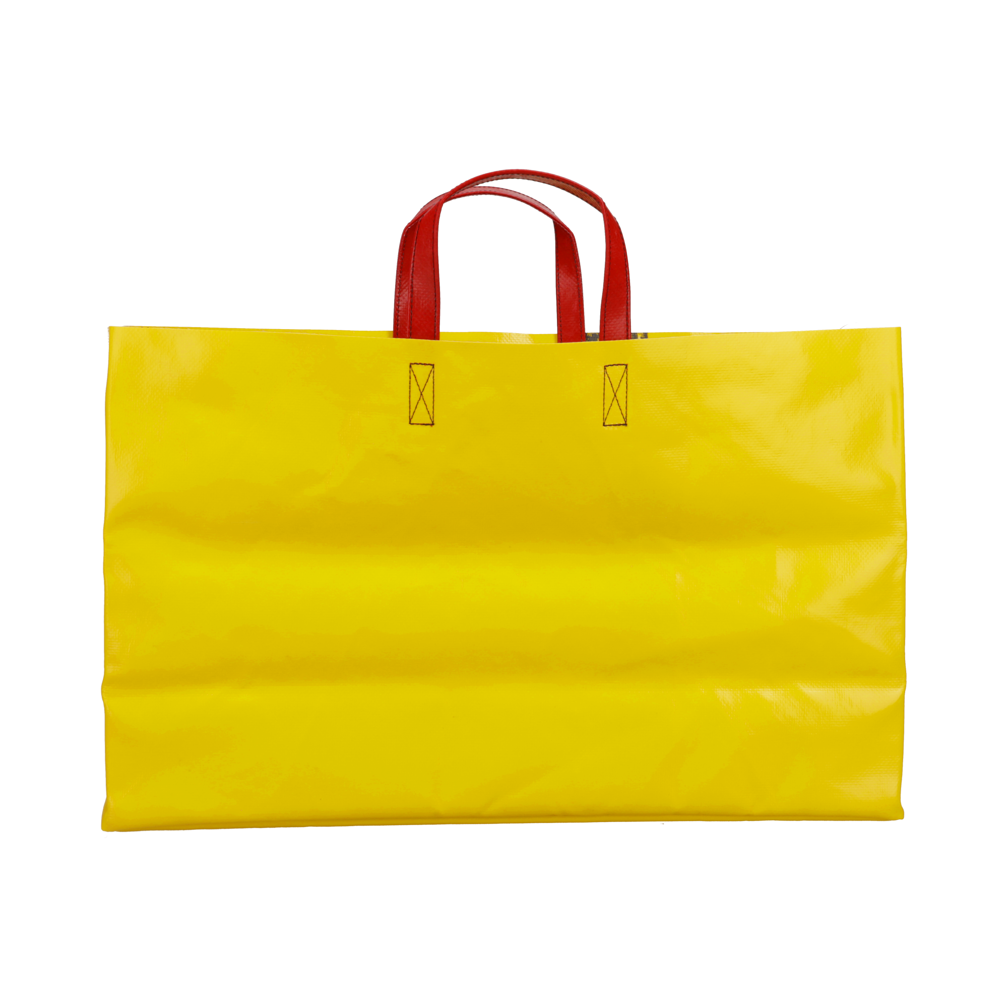 FREITAG 手持ちバッグ 黒/黄色 FREITAG 手持ちバッグ 黒/黄色