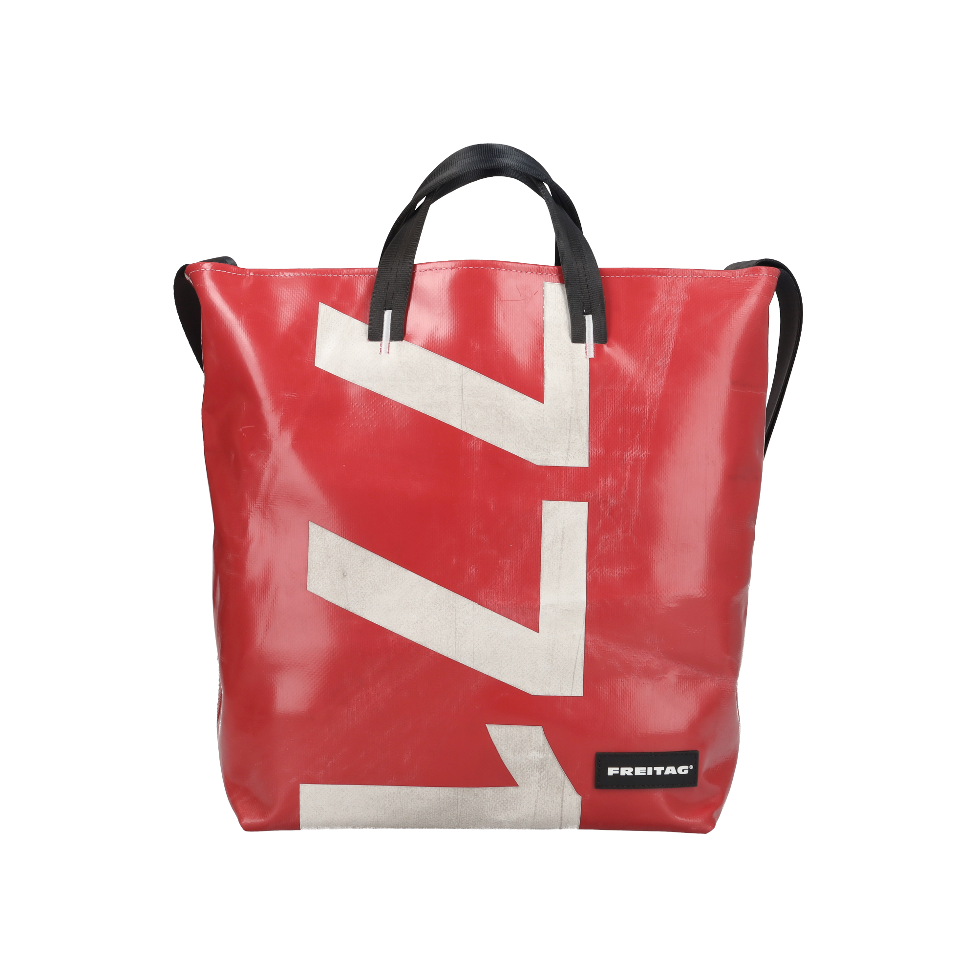 Freitag F201 赤白 FREITAG F201 PETE Backpack The FREITAG F201 Pete is a compact