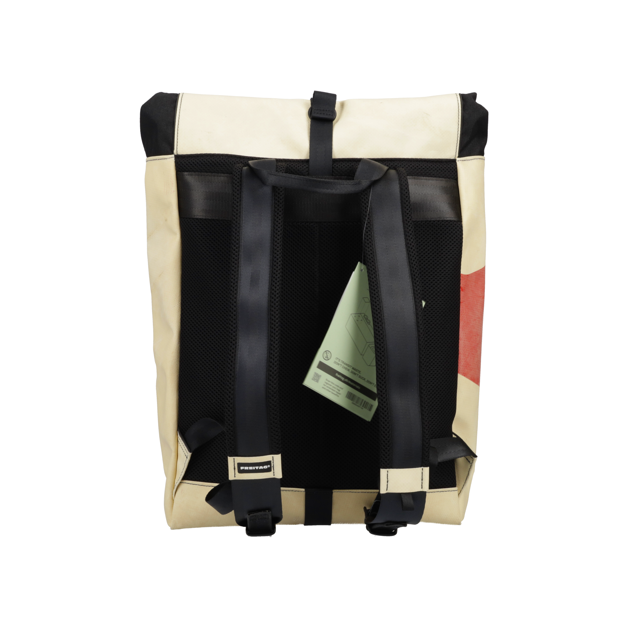 FREITAG F155 CLAPTON ブラック・ホワイト FREITAG :: CLAPTON F155 :: The smart and safe backpack for