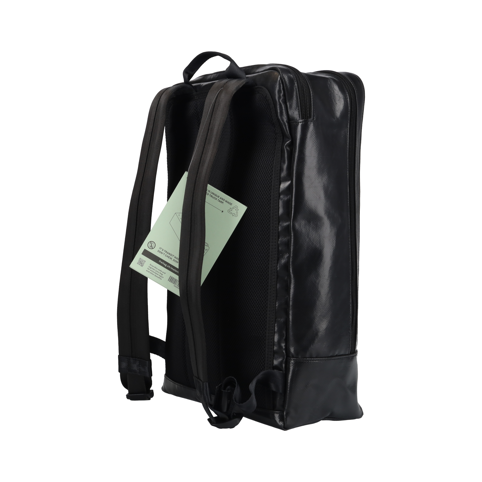 FREITAG ブラック 差がつく大人のバックパック】オールブラックの「フライターグ