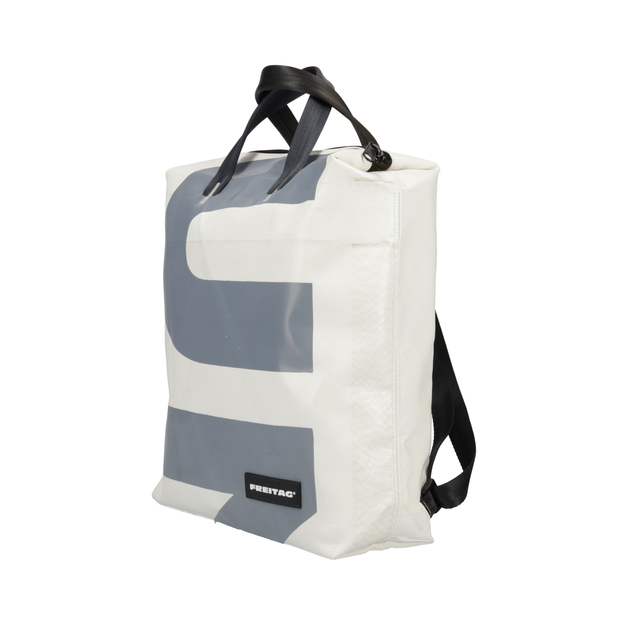 Freitag F201 赤白 FREITAG F201 PETE Authentic CLASSIC White/Red PVC BACKPACK Size