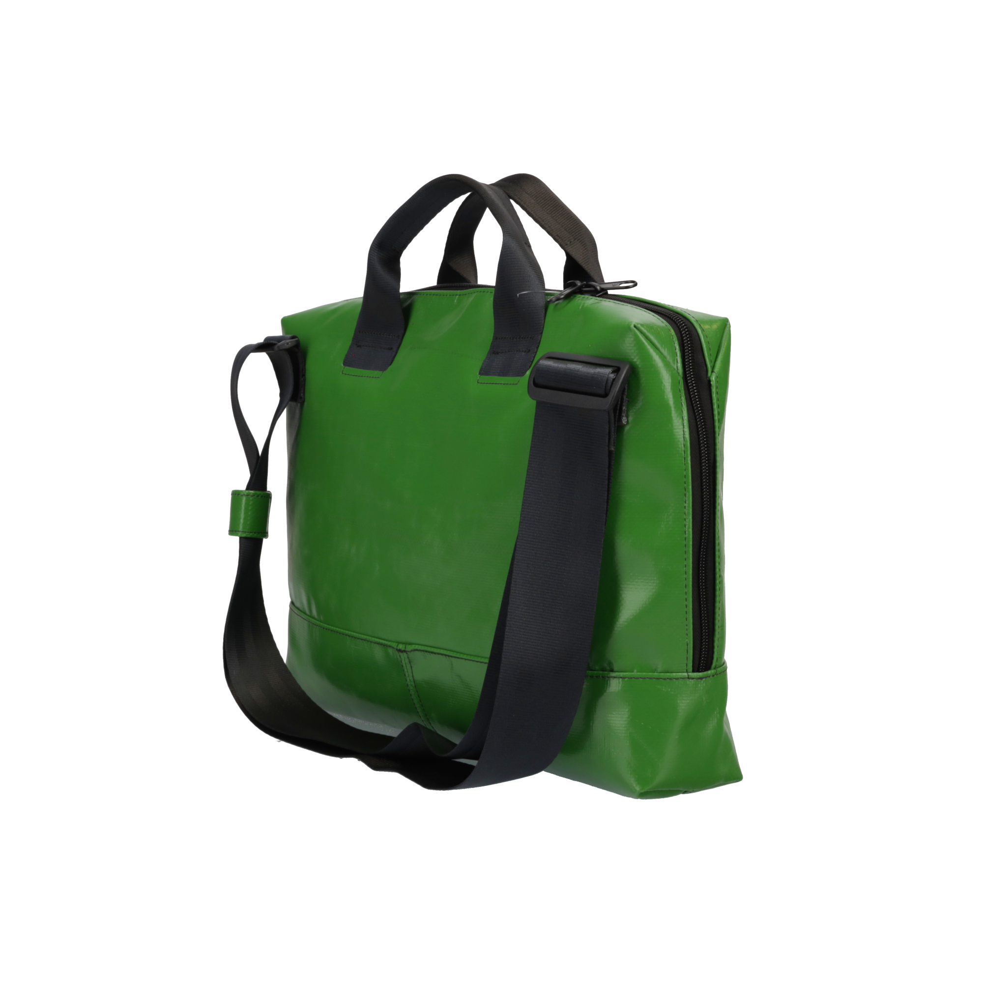 Freitag F304 Moss Laptop Bag Small Green 12-1 | Cultizm