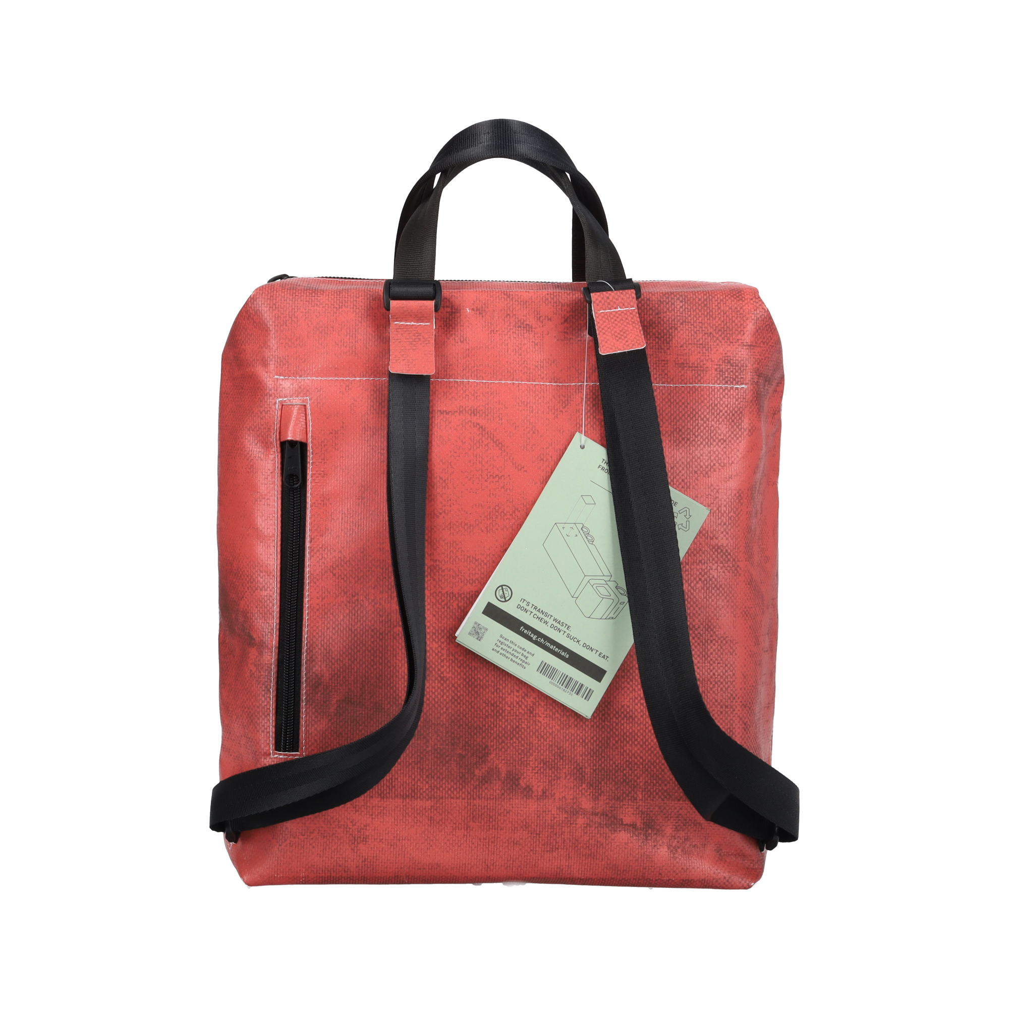 Mochila Cuero Mochila F201 Pete Freitag® Marrones, Azules