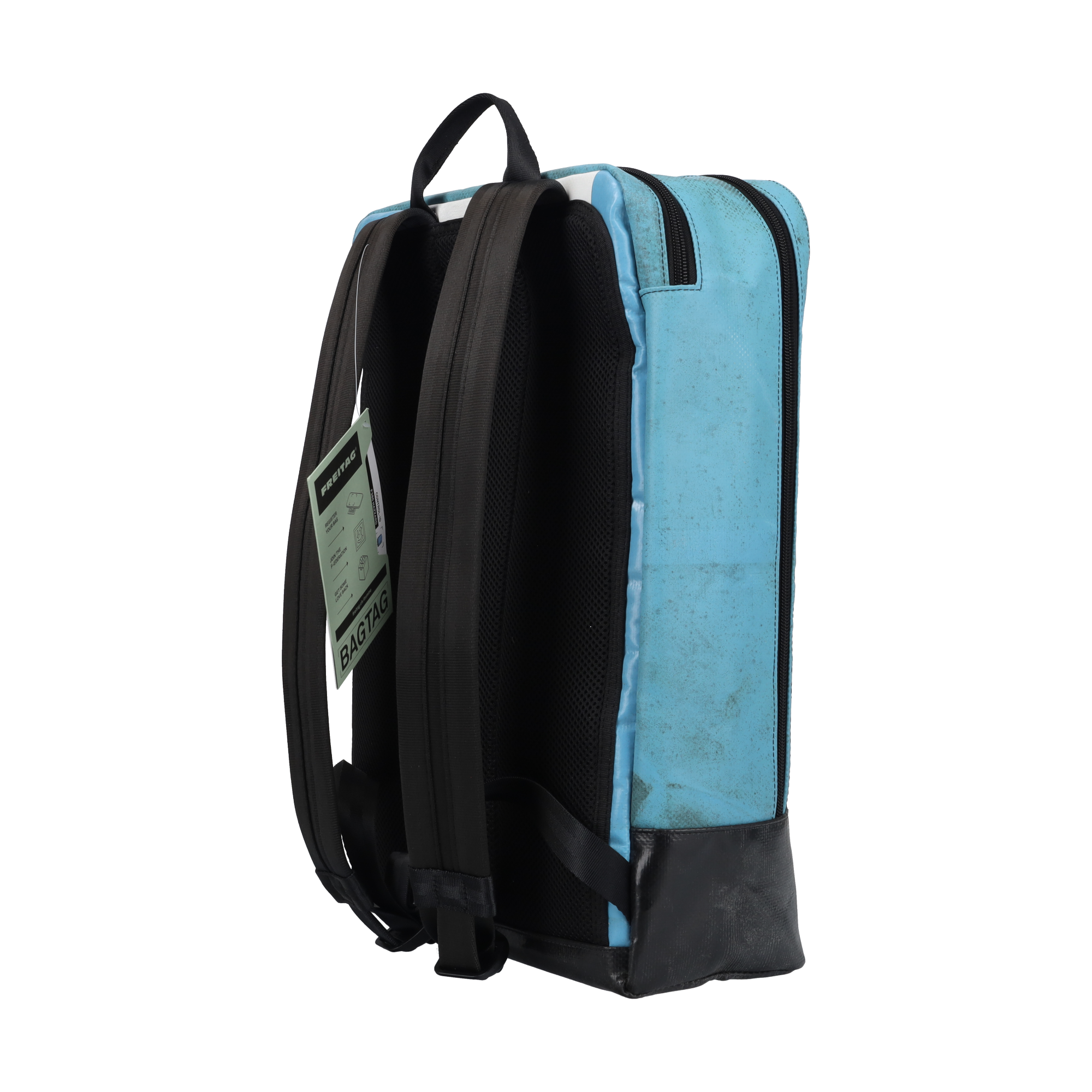 FREITAG パープルバックパック トラックデザイン フライターグから車用エアバッグを使用した新作バックパックが登場