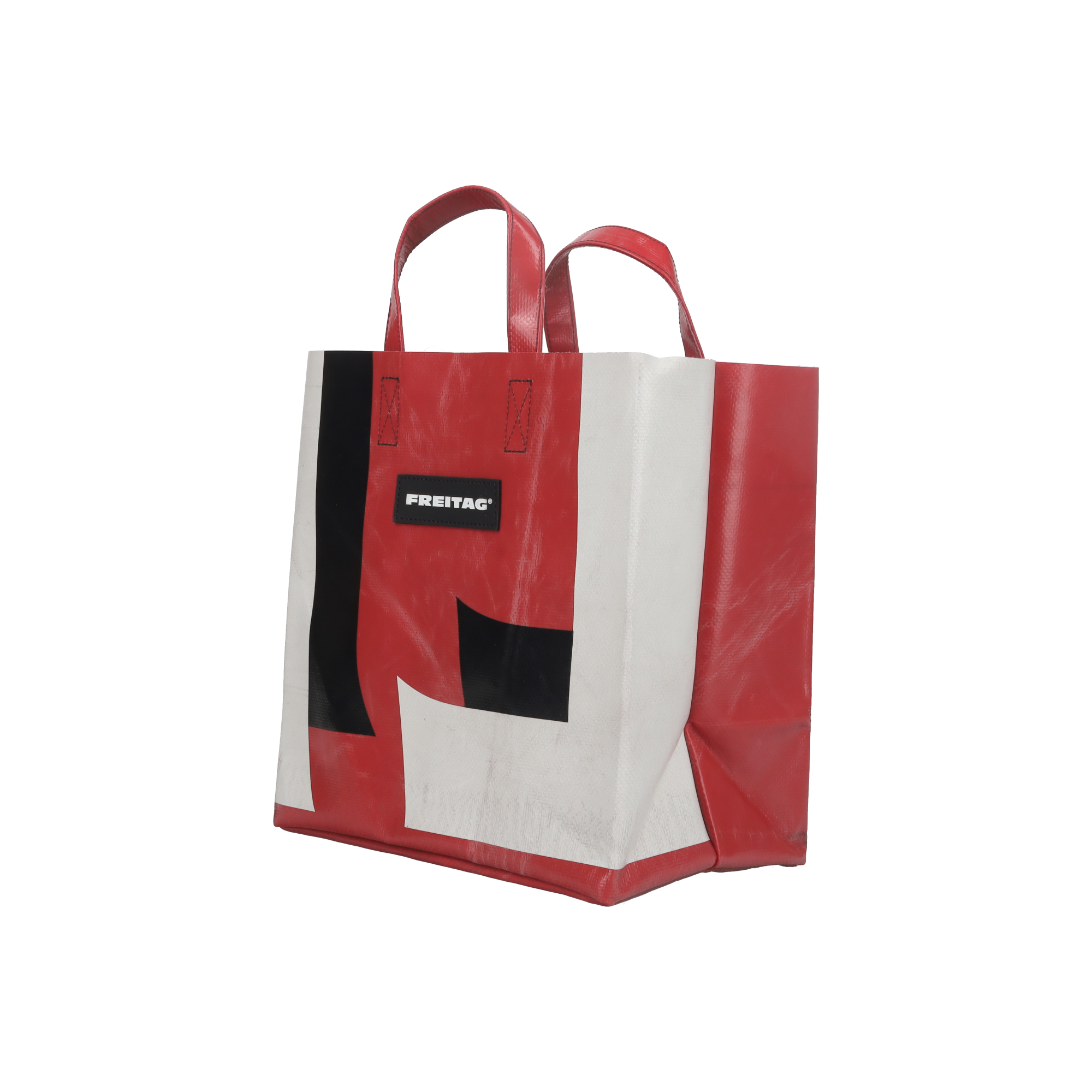 FREITAG バーガンディ トートバッグ FREITAG(フライターグ) トートバッグ レッド×ブラウン｜【公式