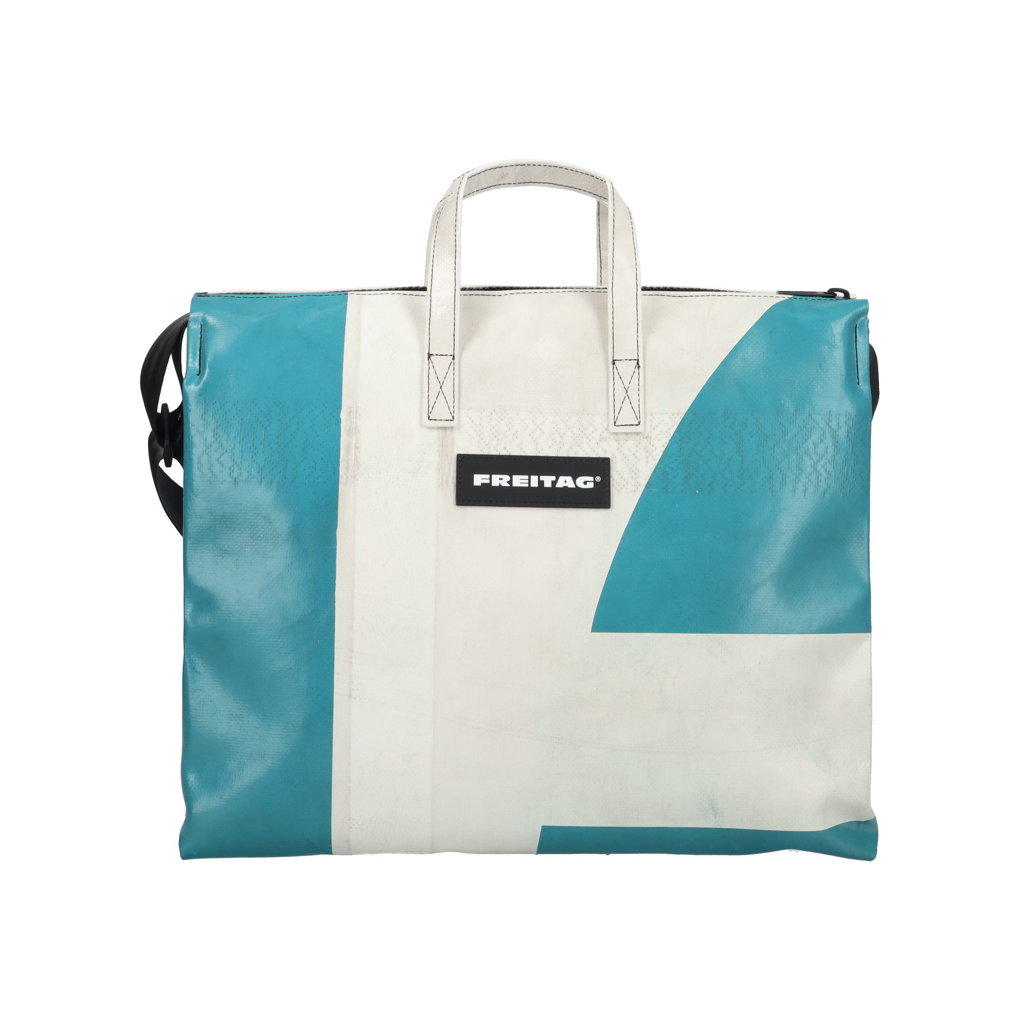 FREITAG ブルーホワイト Freitag Blue White Crossbody Small