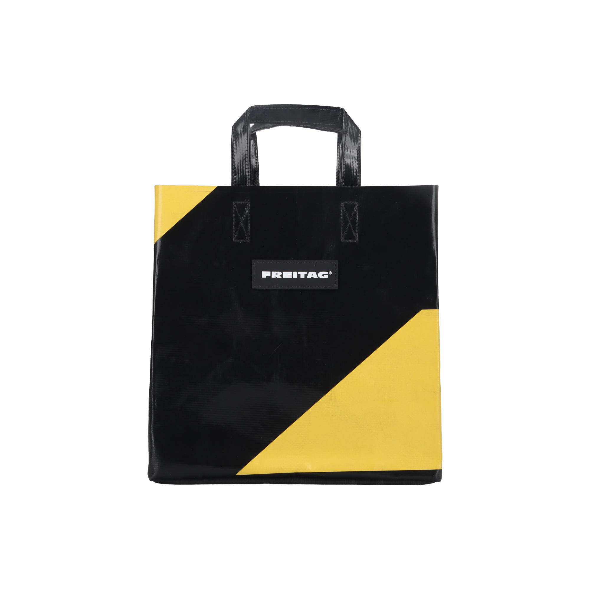 FREITAG トートバッグ 黒/黄色 バッグのカスタマイズ | FREITAG