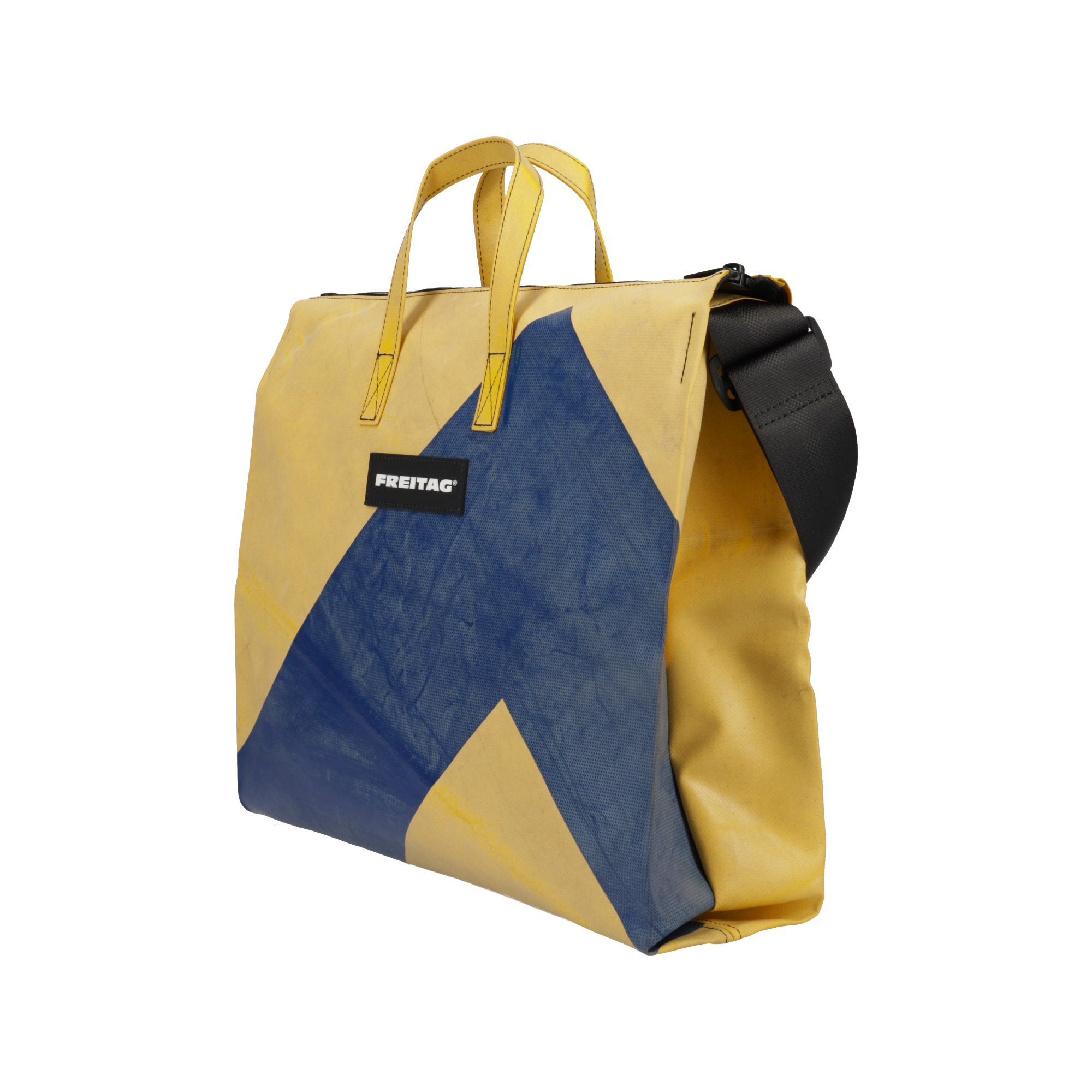 FREITAG トートバッグ 青/黄色 FREITAG（フライターグ） F63 PEGGY 2WAYショルダー トートバッグ