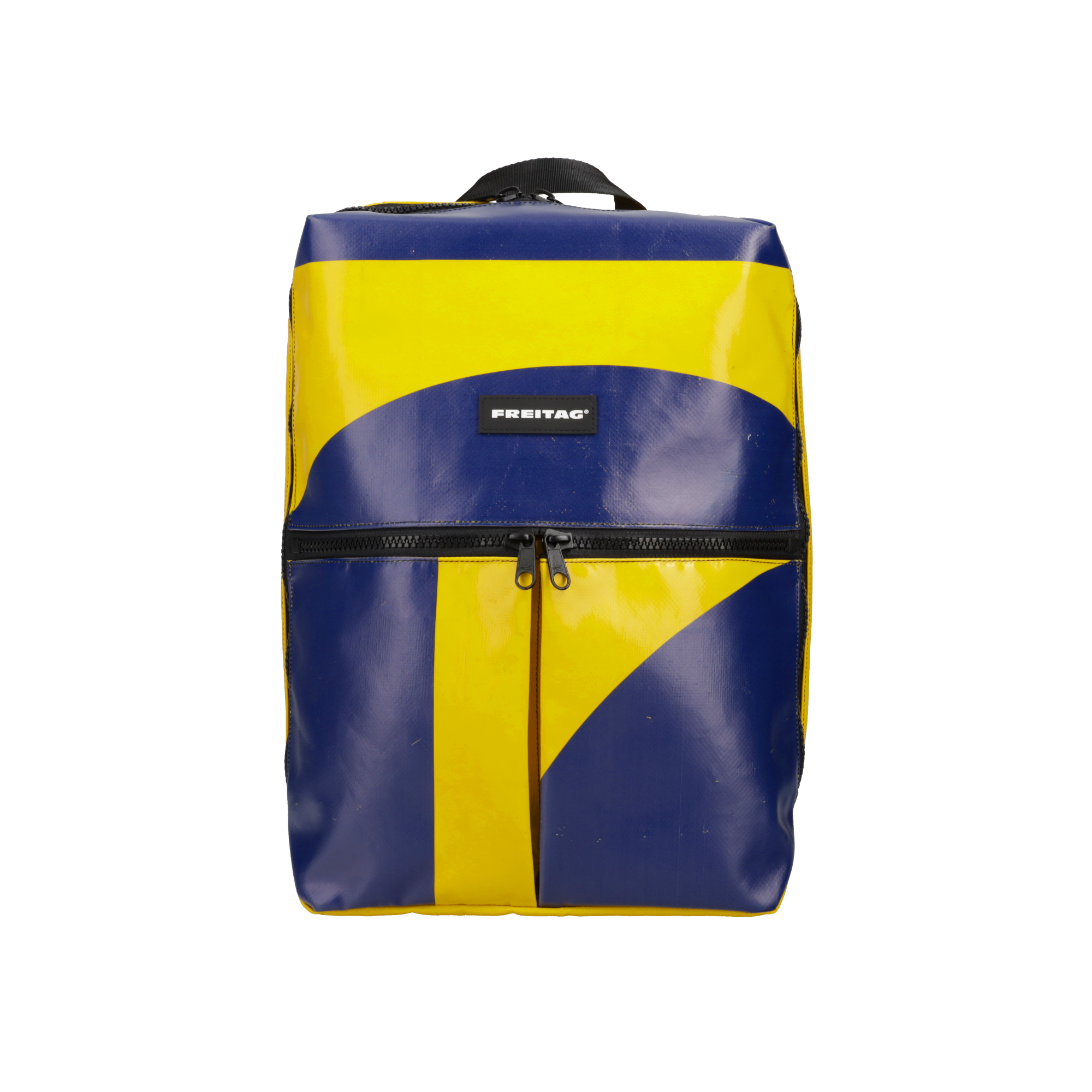 FREITAG リュックサック Victor 青・黄色 大容量 フライターグよりトラベル用バックパック登場！一人旅に最適な容量と