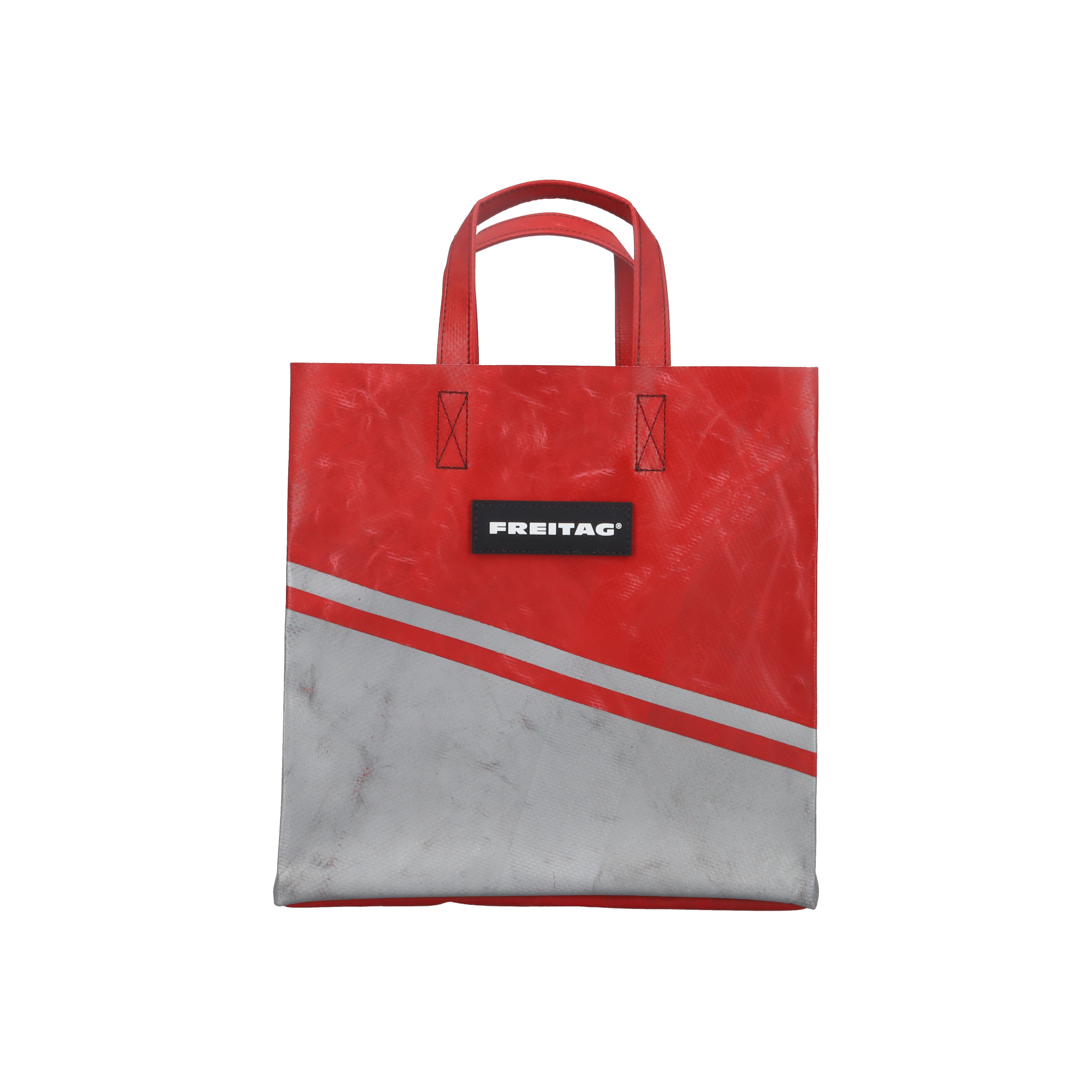 FREITAG フライターグ トートバッグ 2WAY レッド ホワイト 一点物