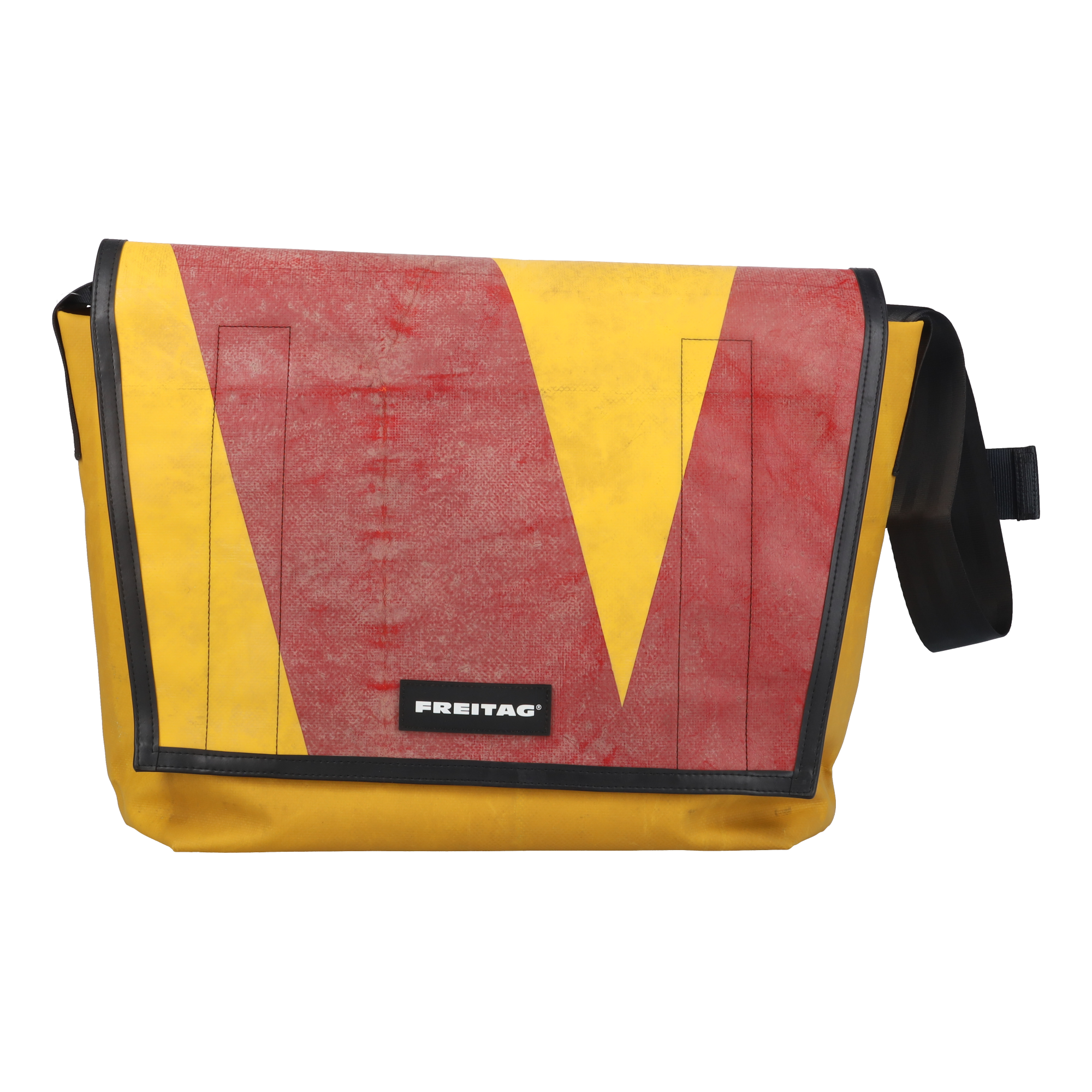 フ*ル様 FREITAG F13 TOPCATショルダーバッグ イエロー/ホワイ F13 TOP CAT | 268437 | FREITAG