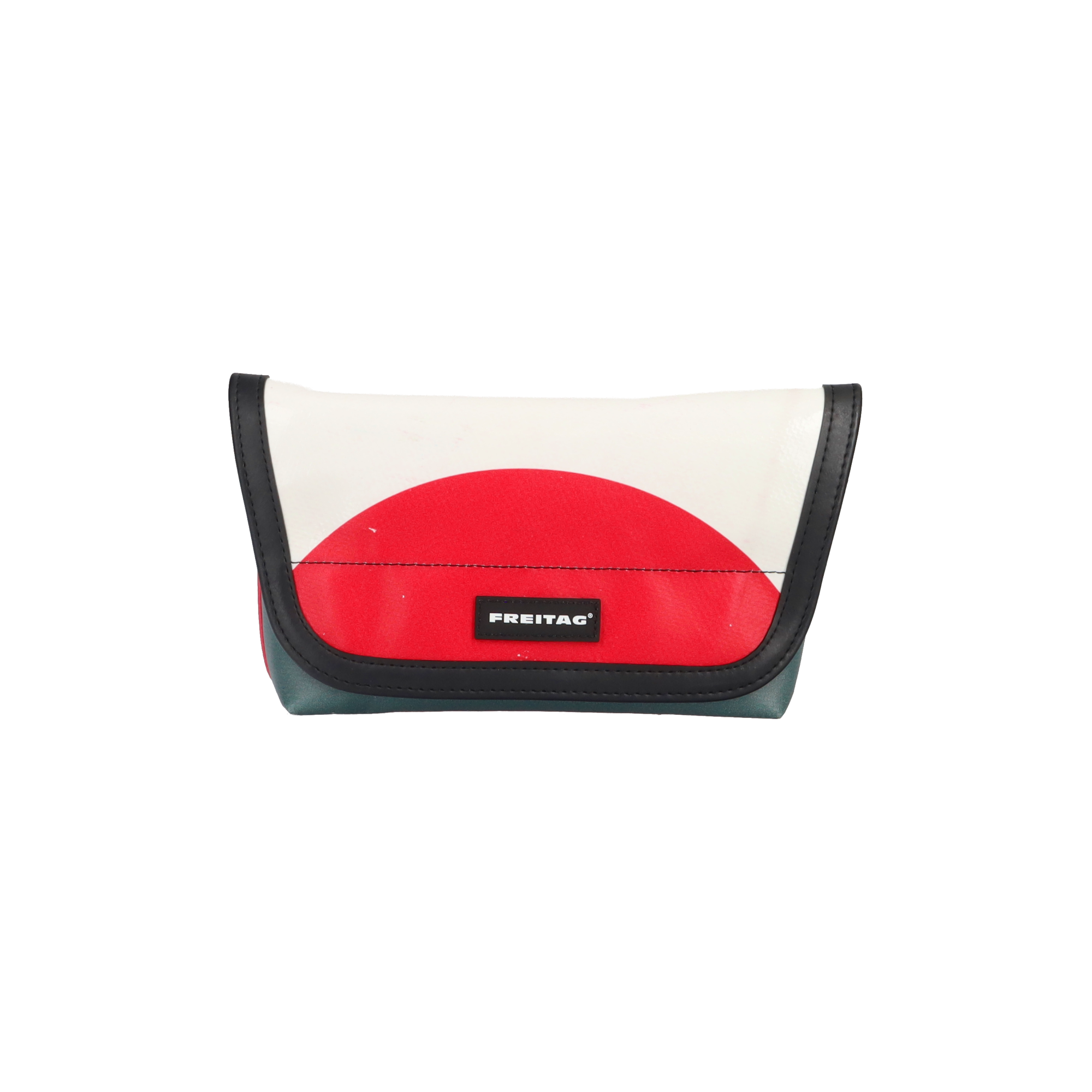 【新品未使用】FREITAG RIBBON リボン ブラック ホワイト レッド系 メッセンジャーバッグ | FREITAG