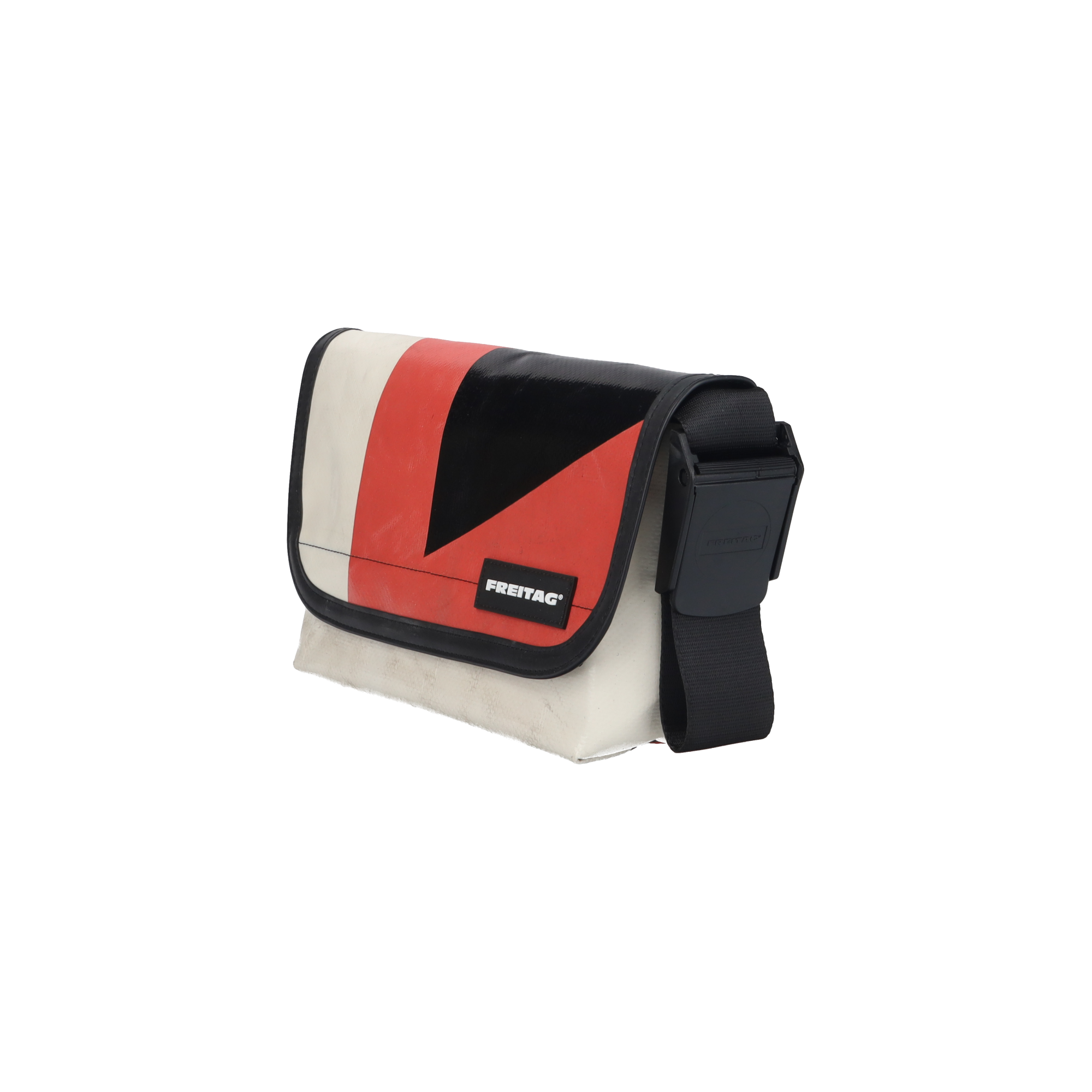 FREITAG メッセンジャーバッグ グレー/赤/黒 メッセンジャーバッグ | FREITAG