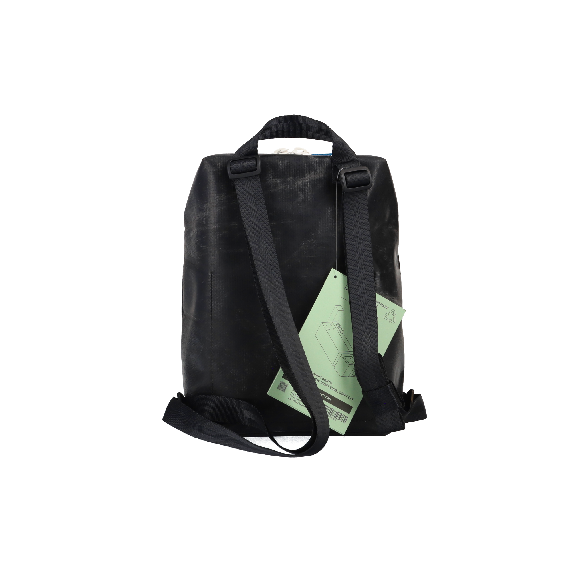 ★美品★FREITAG ブラック エコバッグ アップサイクルされたバッグとアクセサリー | FREITAG