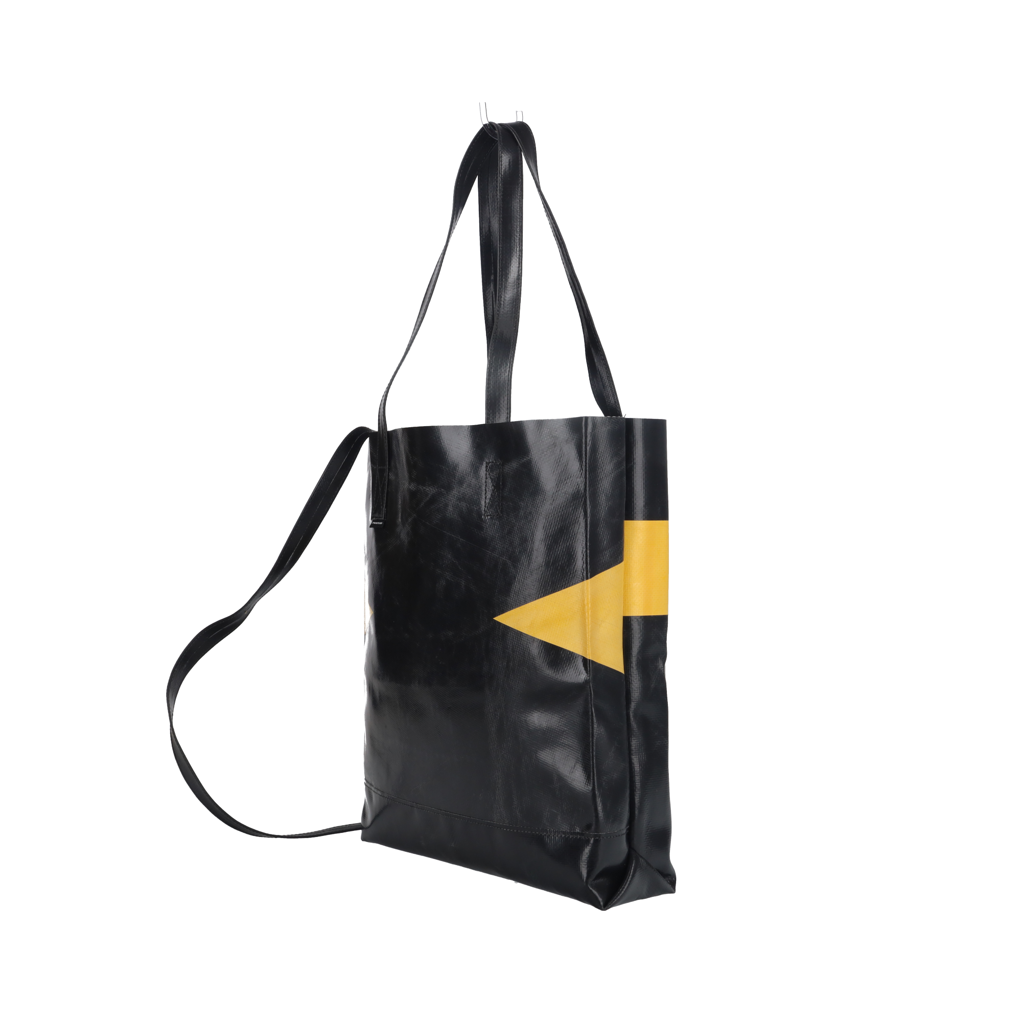 FREITAG トートバッグ 黒/黄色 トートバッグ | FREITAG