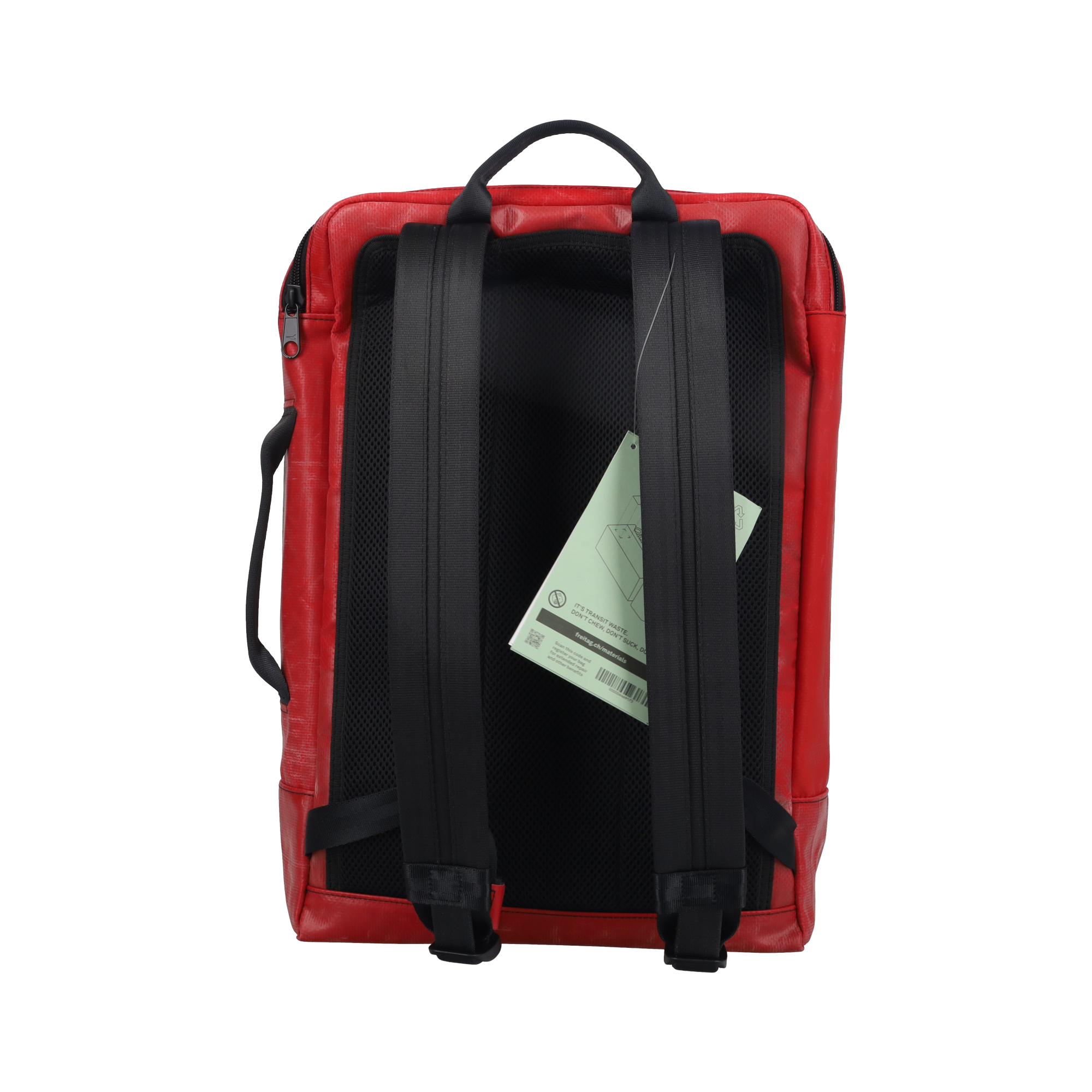【新品未使用】FREITAG RIBBON リボン ブラック マゼンタピンク系 アップサイクルされたバッグとアクセサリー | FREITAG