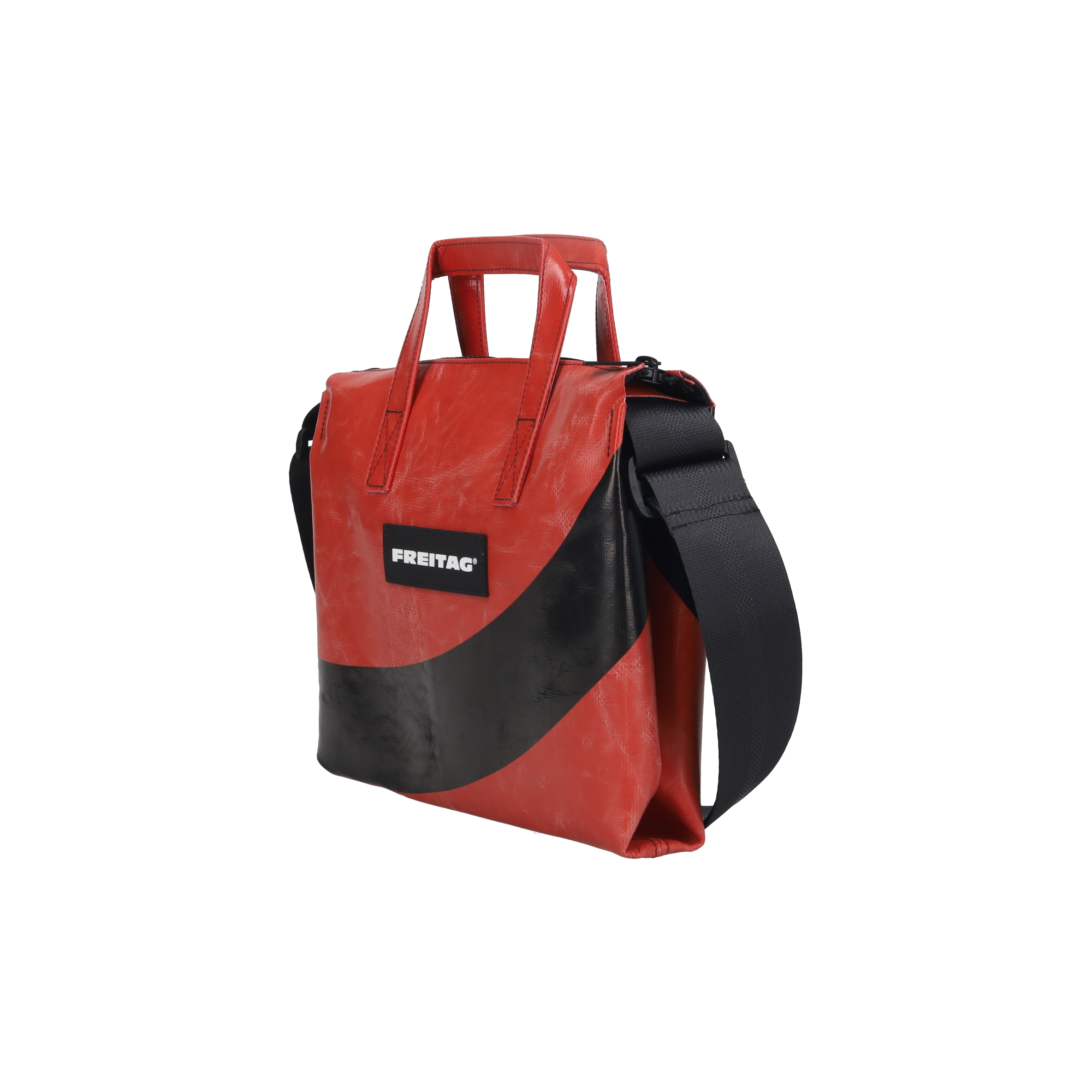 FREITAG E001 KOTKIN+F252 BANDIT（赤と緑） ファニーパック＆クロスボディバッグ | FREITAG