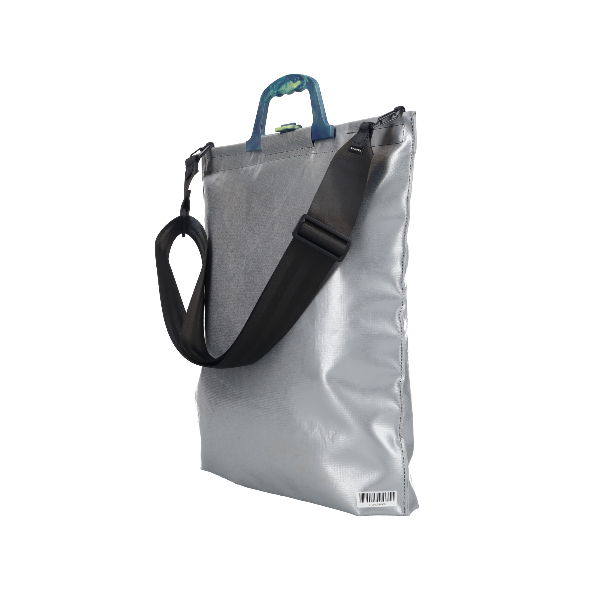 FREITAG エコバッグ 黒 グレー アップサイクルされたバッグとアクセサリー | FREITAG