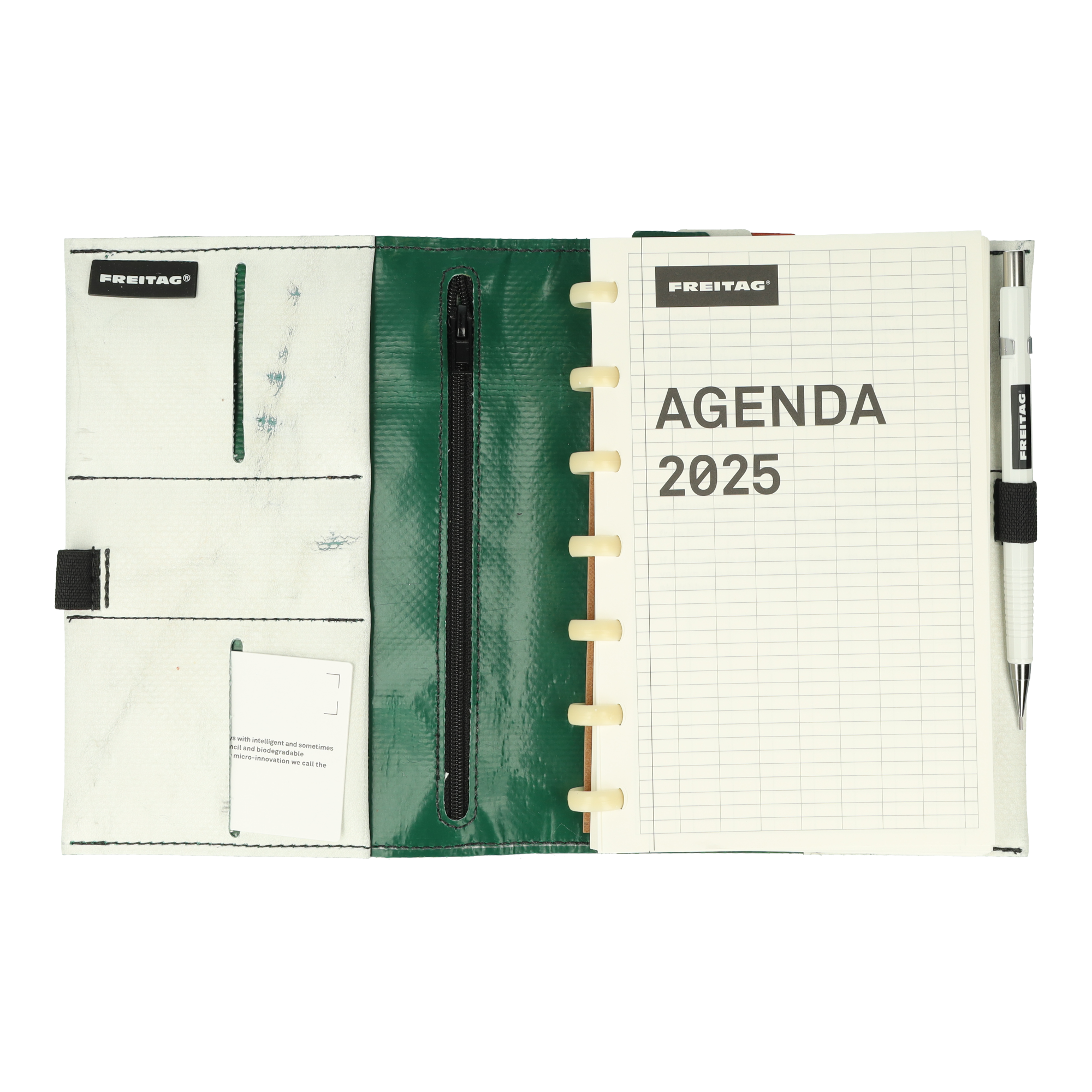 【美品】　FREITAG F26　AGENDA　ブラック FREITAG F26 AGENDA 手帳 ペン付き ブラック - メルカリ