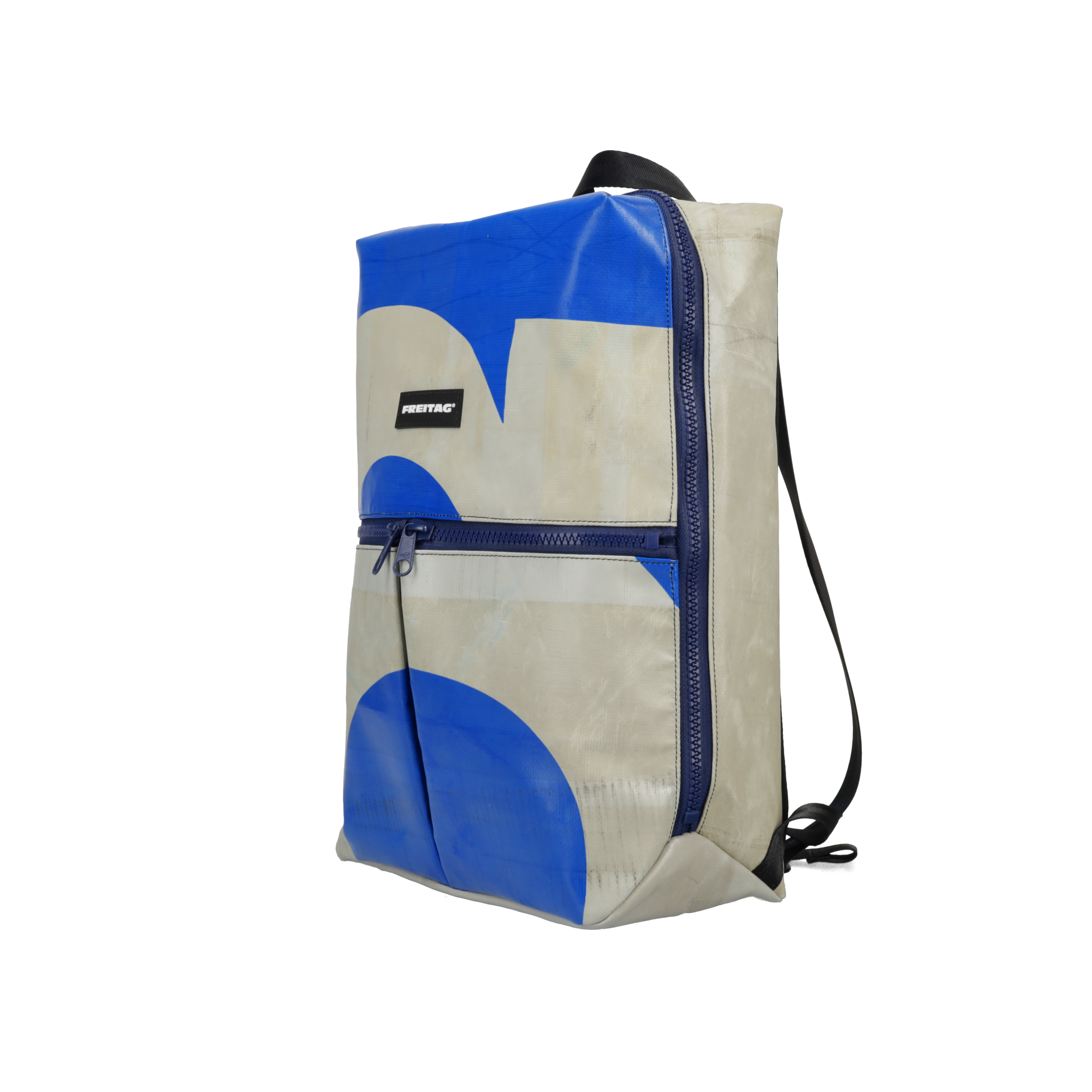 FREITAG ブルーホワイト FREITAG メッセンジャーバッグ （パット付