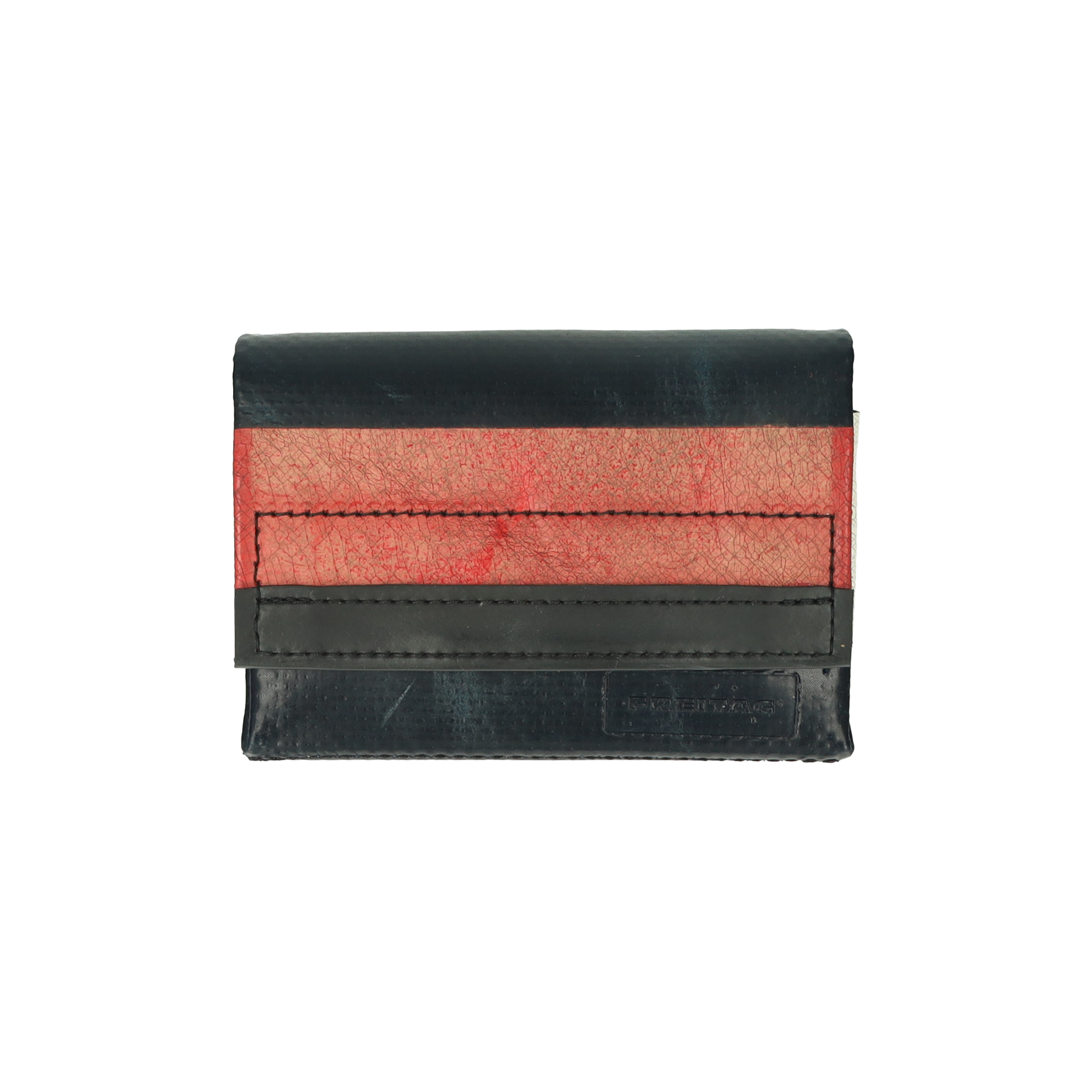 カード付　freitag F54 BRANDON カードケース　黒　赤 FREITAG - カード付 freitag F54 BRANDON カードケース 黒 赤の通販 by