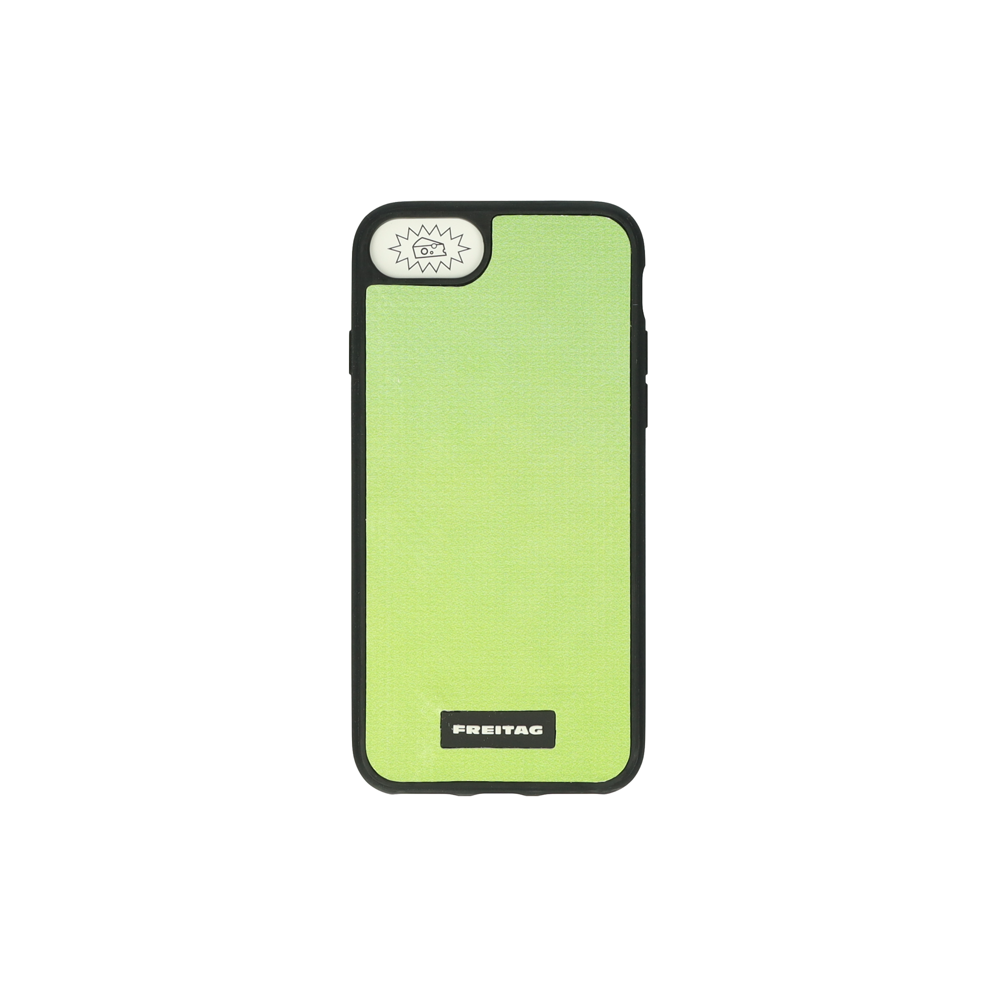 FREITAG iPhoneケース ブラック/ホワイト FREITAGのiPhoneケース、素材はスキーブーツ!? トラックの幌で作った